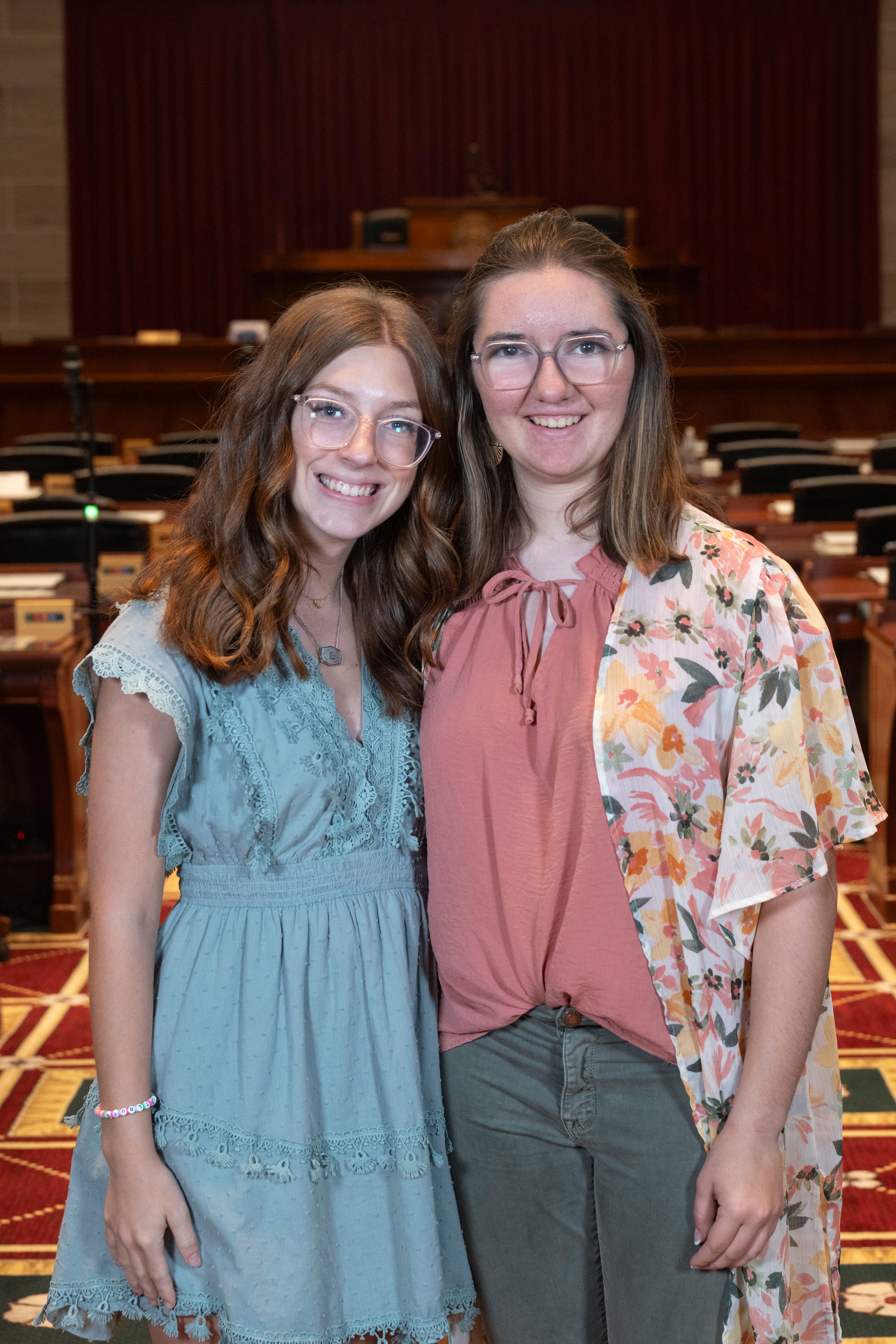 Congratulations to the  2025 C.Y.C.L.E. Delegates, Emily Oswalt and Addison White!