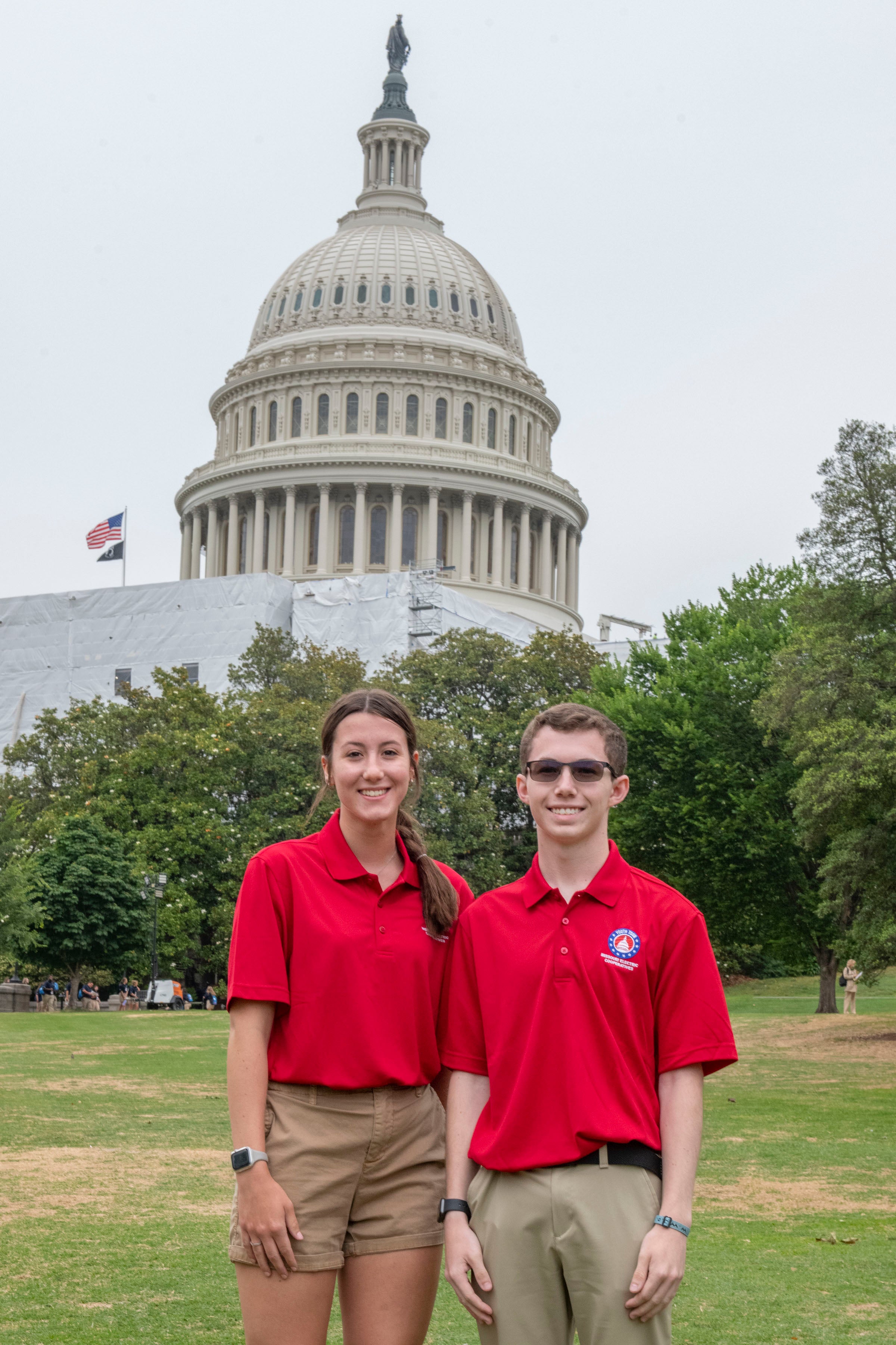Congratulations to the  2023 Youth Tour Delegates, Chloe Billups and Cade Claycomb!