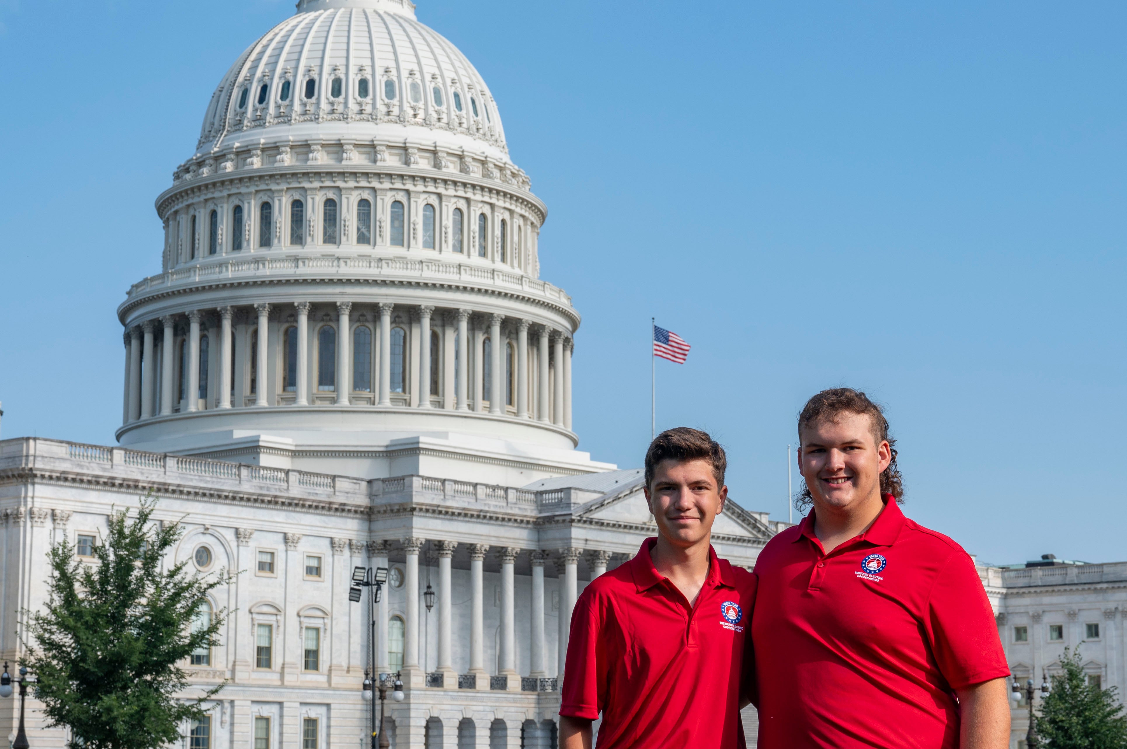 Congratulations to the  2024 Youth Tour Delegates, Jacob Horton and Kaleb McCallon!